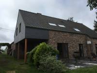 Extension sur pilotis située dans le pays de Herve (1) Extension sur pilotis située dans le pays de Herve (1)